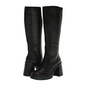Steve Madden Fanatik Tall Leather Knee High Boots - Size 8